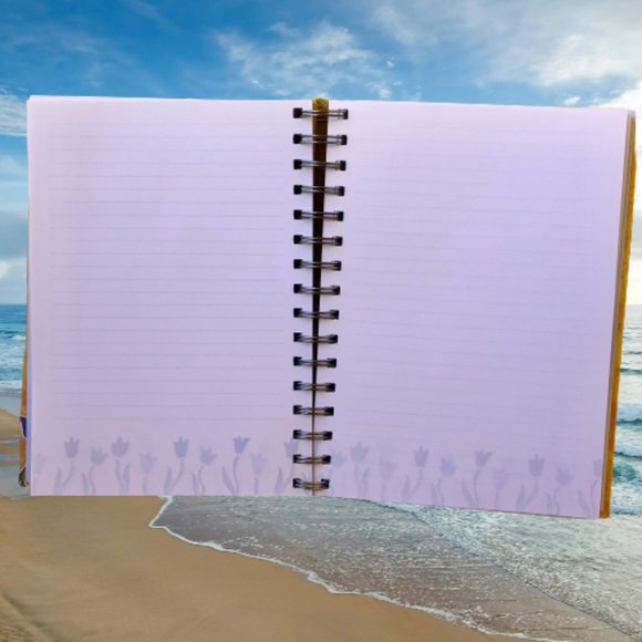 Gibson Hardcover Spiral Notebook Journal FRIENDS IN SUNSHINE & SHADE Lin… - Picture 7 of 11